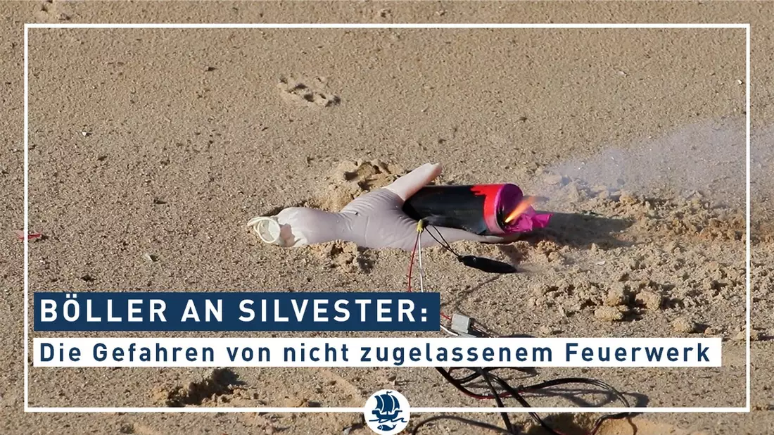FW Bremerhaven: Prävention in Aktion: Feuerwehr Bremerhaven zeigt die Gefahren illegaler Böller - Bild: presseportal.de