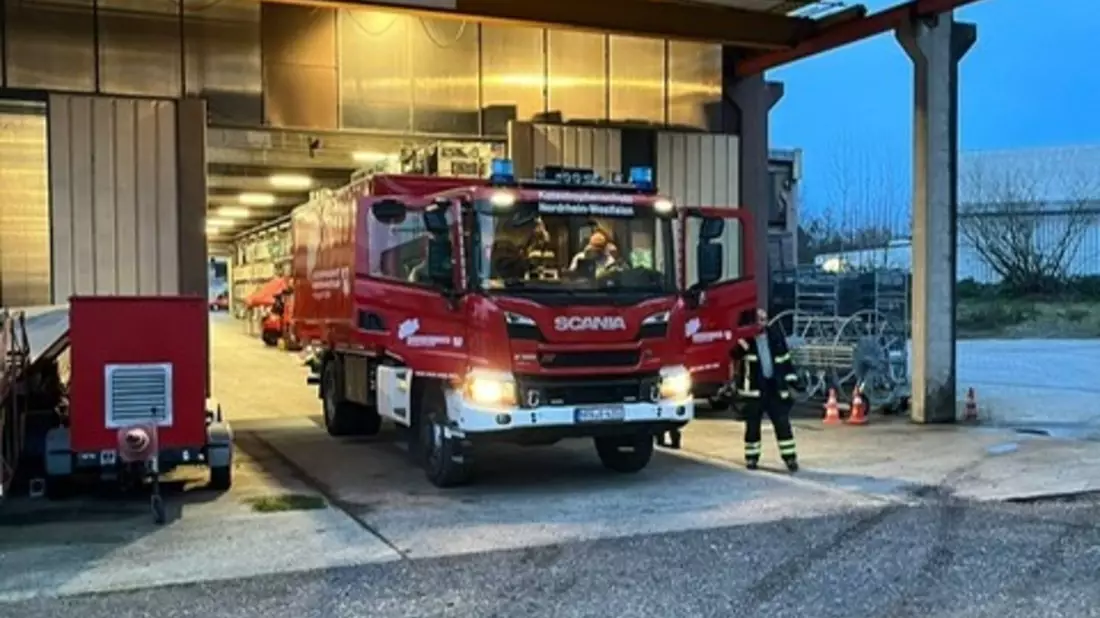 FW-BN: Einsatzkräfte aus dem Rheinland unterstützen in Niedersachsen - Bild: presseportal.de