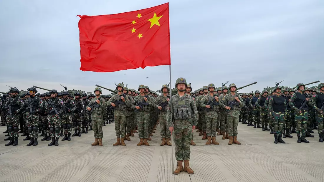 Soldaten in der südchinesischen Provinz Guangdong. - Bild: Yin Huan/XinHua/dpa