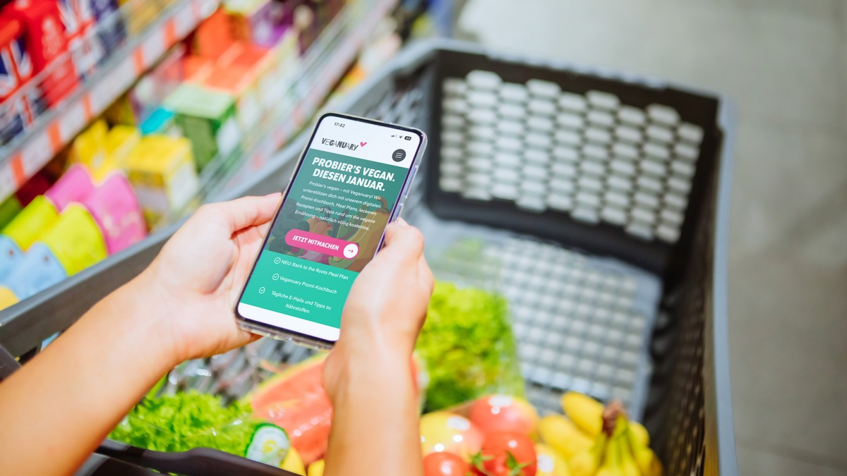 Es ist Veganuary! Deutschland startet vegan ins Jahr 2024 - Foto: presseportal.de