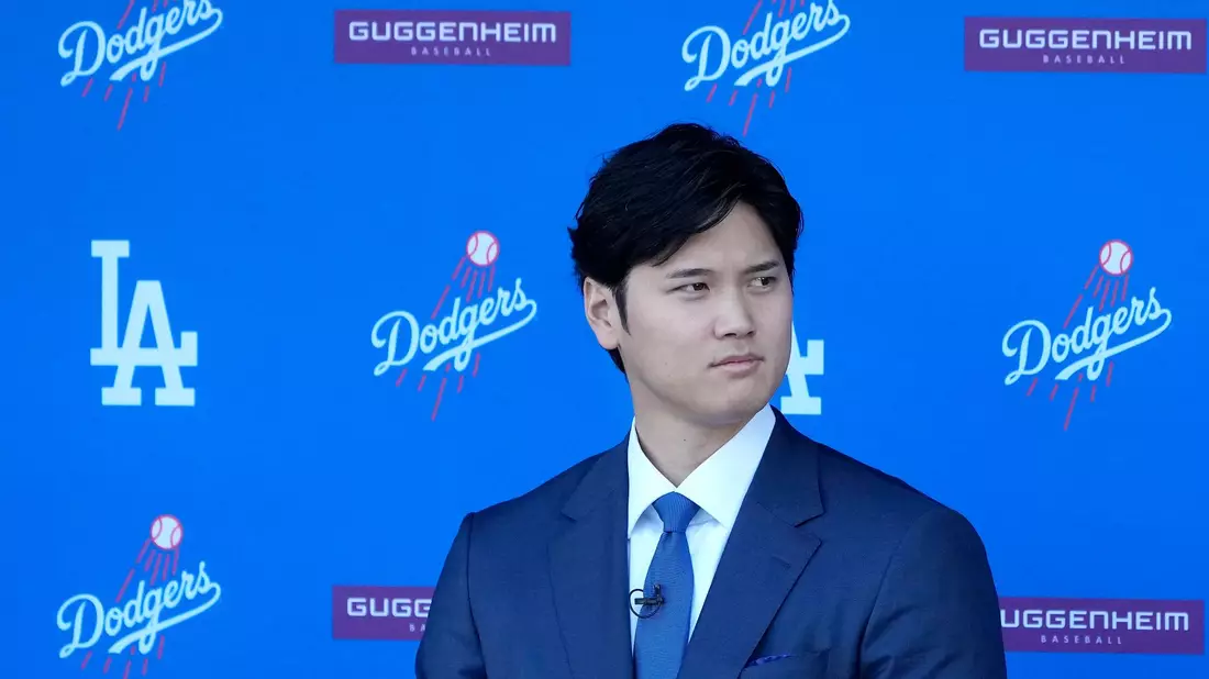 Shohei Ohtani von den Los Angeles Dodgers ist der beste Baseballspieler der Welt. - Bild: Marcio Jose Sanchez/AP/dpa