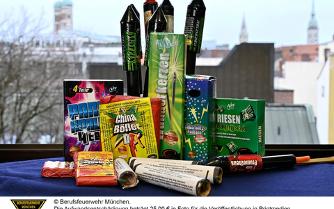 FW-M: Richtiger Umgang mit Feuerwerkskörpern - Foto: presseportal.de