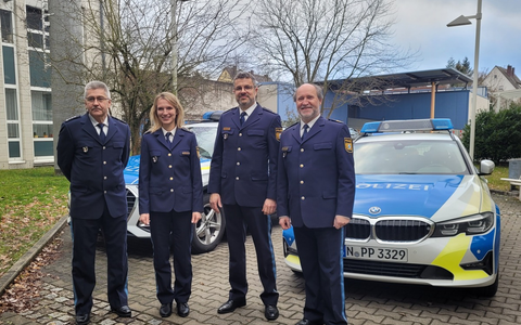 POL-MFR: (1488) Amtswechsel bei der Polizeiinspektion Schwabach - Foto: presseportal.de