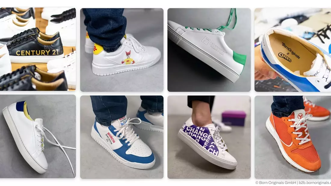 Born Originals GmbH bringt personalisierte Sneaker auf die PSI Messe 2024 in Düsseldorf - Bild: presseportal.de