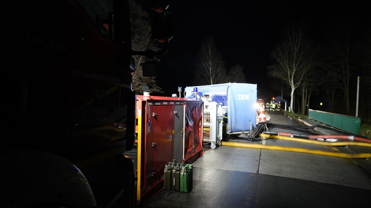FW Flotwedel: 3. Lagemeldung zur Hochwasserlage in der Samtgemeinde Flotwedel - Foto: presseportal.de