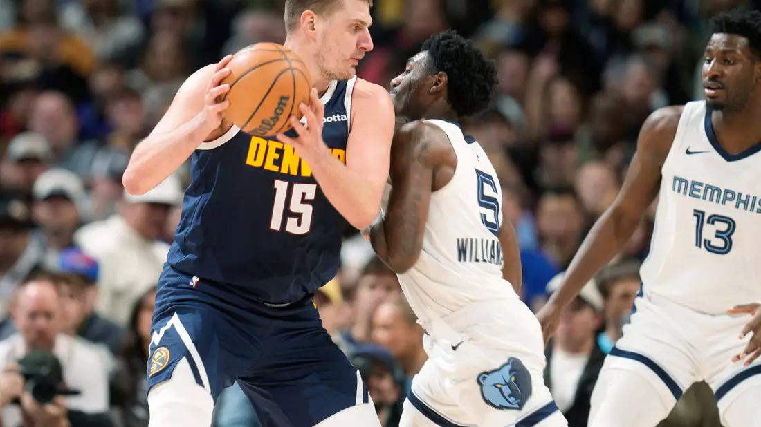 Nikola Jokic erzielte 26 Punkte für die Denver Nuggets. - Bild: David Zalubowski/AP