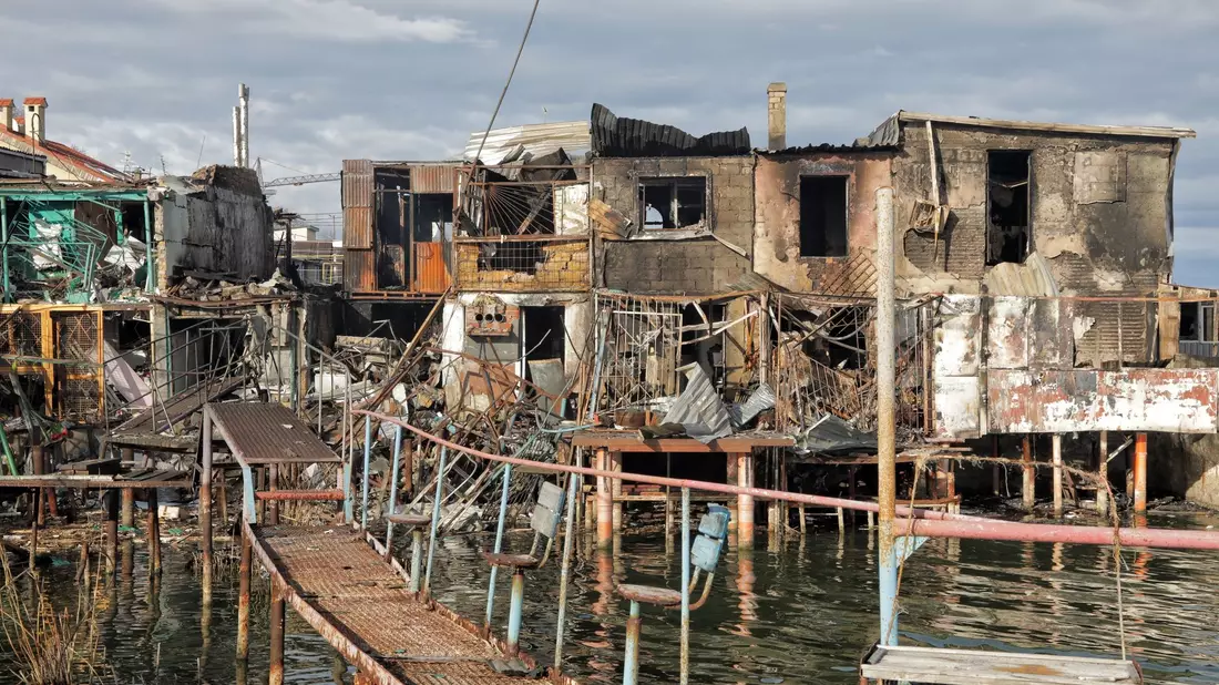 Auch Odessa wurde erneut von russischen Drohnen angegriffen. (Archivbild) - Bild: Uncredited/Ukrinform/dpa