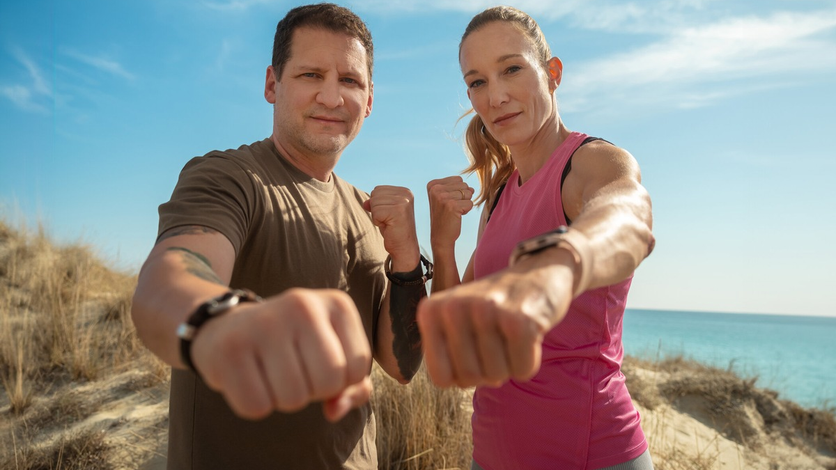 Ramin Abtin Dr. Christine Theiss The Biggest Loser - Leben leicht gemacht - Foto: SAT.1/Julian Essink, presseportal.de