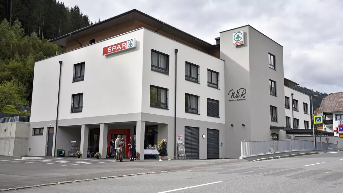 Multifunktionsgebäude in Ramingstein - Bild: Neumayr über pressetext.de
