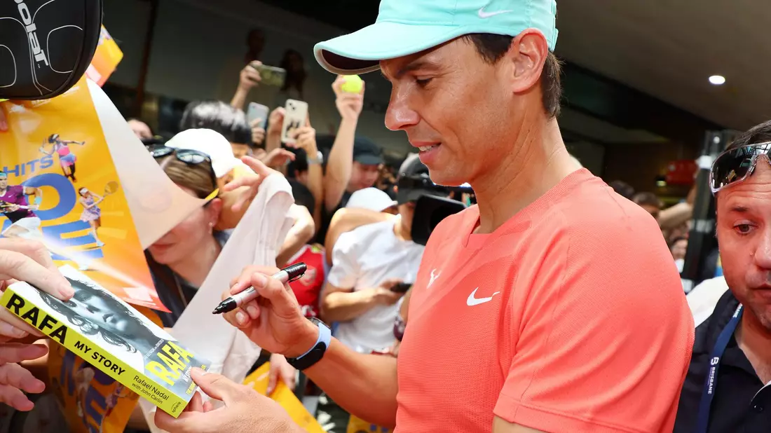 Rafael Nadal freut sich auf sein Comeback in Brisbane. - Bild: Tertius Pickard/AP