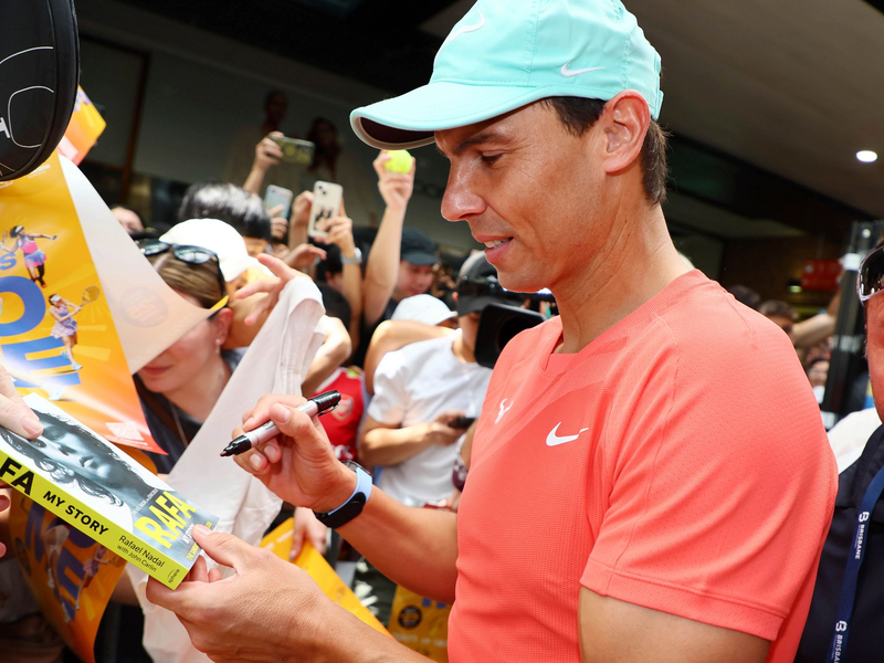 Rafael Nadal freut sich auf sein Comeback in Brisbane. - Foto: Tertius Pickard/AP