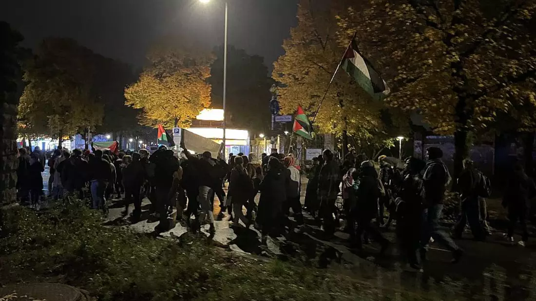 Pro-Palästina-Demo (Archiv) - Bild: über dts Nachrichtenagentur
