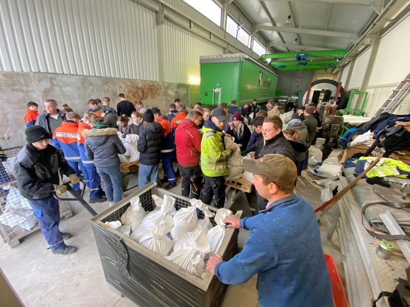 FW Kreis Soest: Hochwasser: Mögliche Hotspots in Lippetal identifiziert Erwartete neue Niederschläge sorgen Krisenstab und Führungsstab des Kreises - Foto: presseportal.de