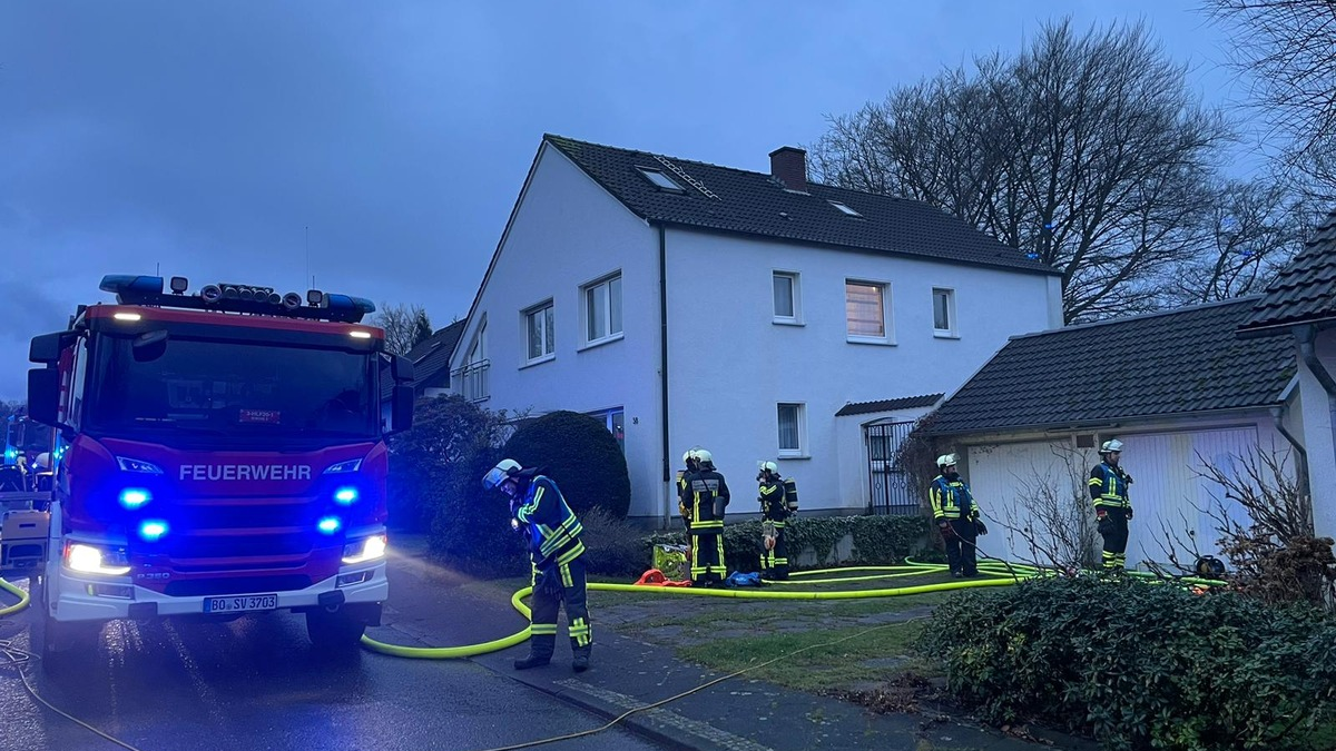 FW-BO: Kellerbrand Am Krähennocken in Hiltrop mit Katzenrettung - Foto: presseportal.de