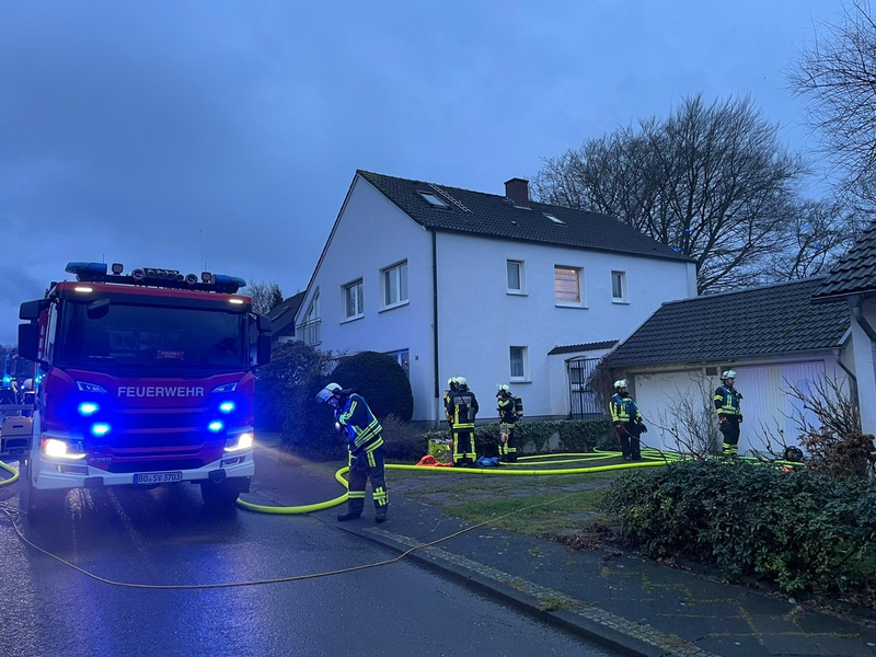 FW-BO: Kellerbrand Am Krähennocken in Hiltrop mit Katzenrettung - Foto: presseportal.de