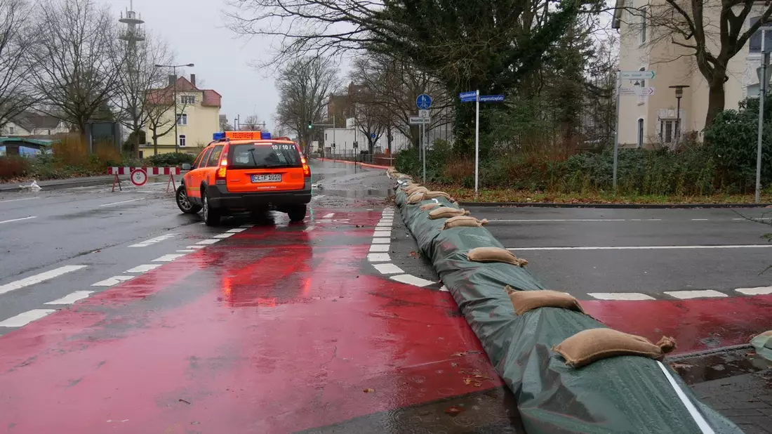 FW Celle: Hochwassereinsätze am 29.12.2023 - 9. Lagemeldung! Stand: 29.12.2023 um 19:00 Uhr - Bild: presseportal.de