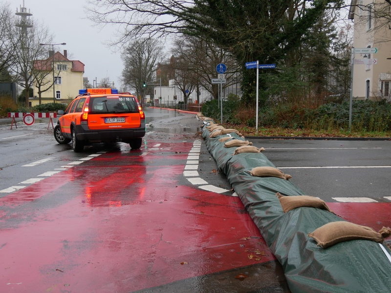 FW Celle: Hochwassereinsätze am 29.12.2023 - 9. Lagemeldung! Stand: 29.12.2023 um 19:00 Uhr - Foto: presseportal.de