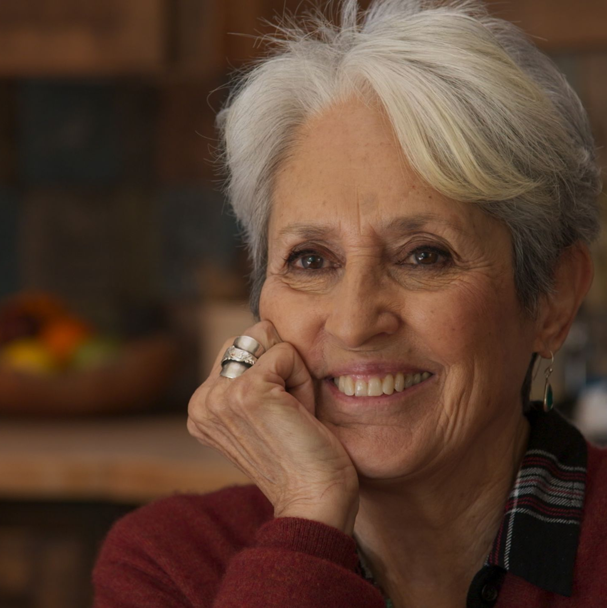 Joan Baez in einer Szene des Films 