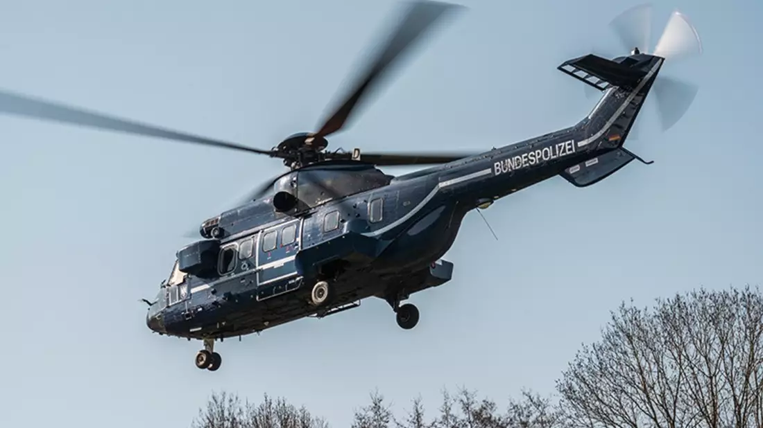 BPOLD 11: Einsatz des Flugdienstes der Bundespolizei zur Bekämpfung der Hochwasserlage - Bild: presseportal.de
