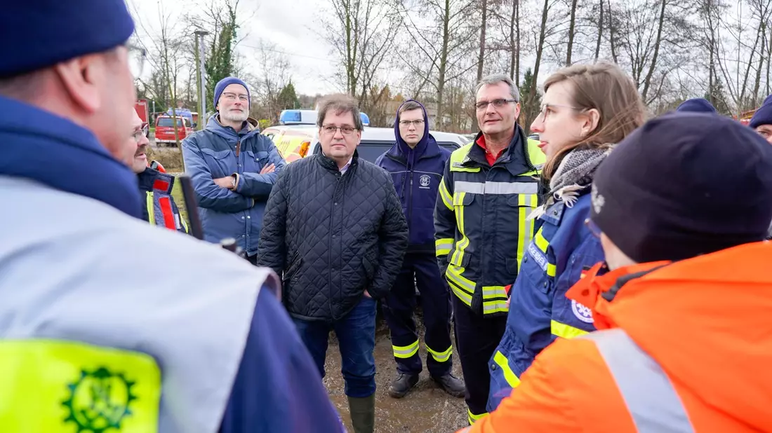FW Flotwedel: 9. Lagemeldung zur Hochwasserlage in der Samtgemeinde Flotwedel - Bild: presseportal.de