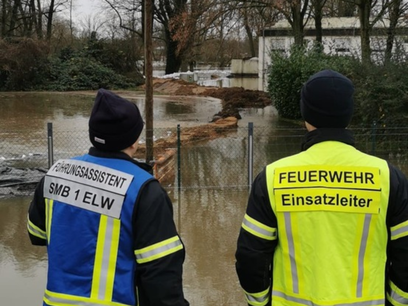 FW-Schermbeck: Hochwassereinsätze am 27. und 28.12.23 - Foto: presseportal.de
