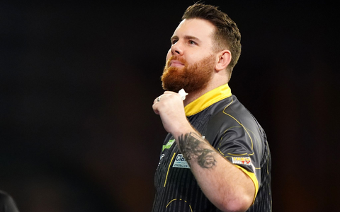 Scott Williams steht im Viertelfinale der Darts-WM in London. - Foto: Zac Goodwin/PA Wire/dpa