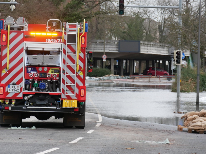 FW Celle: Hochwassereinsätze am 30.12.2023 - 10. Lagemeldung! Stand: 30.12.2023 um 18:00 Uhr - Foto: presseportal.de