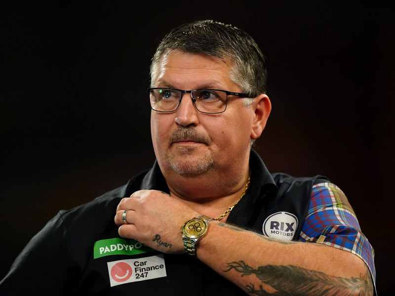 Gary Anderson ist bei der Darts-WM ausgeschieden. - Foto: Zac Goodwin/PA Wire/dpa