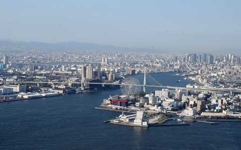 Osaka liegt an der Osaka Bay im Südwesten von Honshu, der Hauptinsel Japans. (Symbolbild) - Foto: -/XinHua/dpa