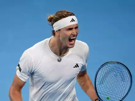 Tennis-Olympiasieger Alexander Zverev gewann das erste Match im Duell mit Frankreich. - Foto: Steven Markham/AAP/dpa