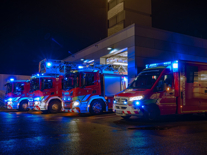 FW-GLA: Rauchmelder und aufmerksame Nachbarn verhindern Schlimmeres - Foto: presseportal.de