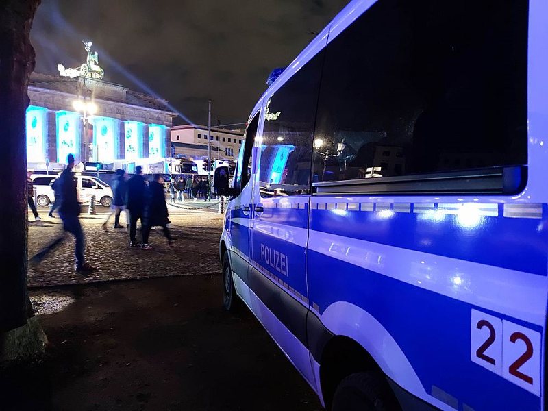 Polizei vor dem Brandenburger Tor (Archiv) - Foto: über dts Nachrichtenagentur