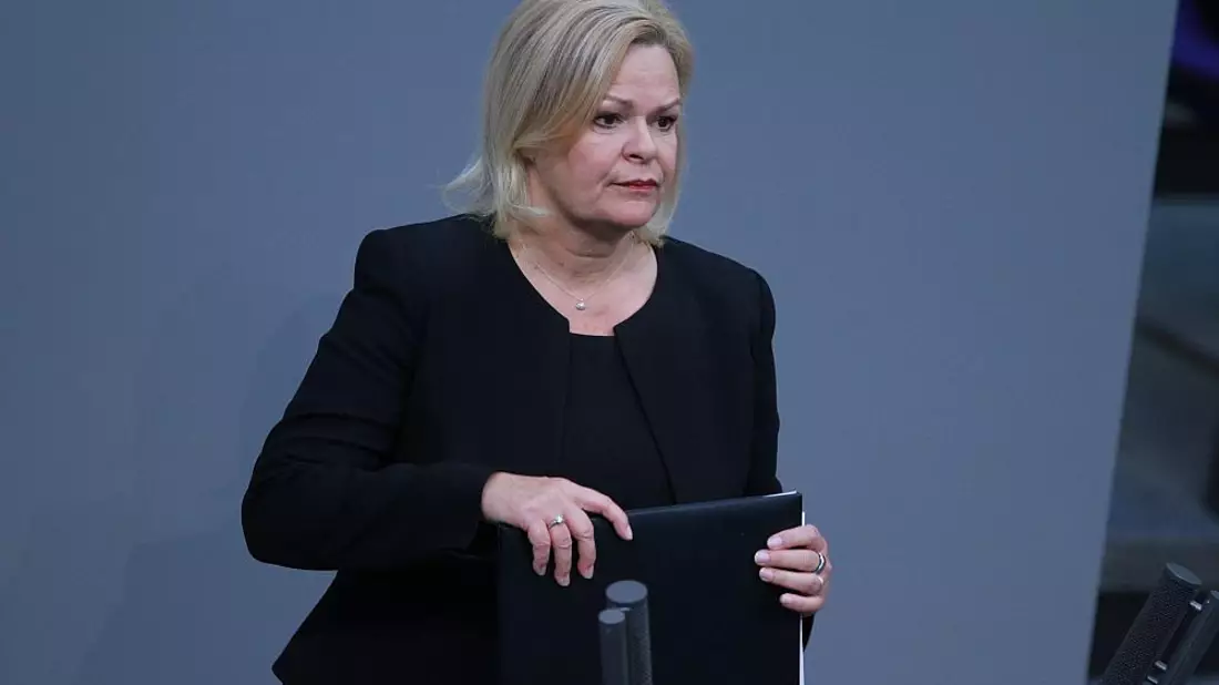 Nancy Faeser (Archiv) - Bild: über dts Nachrichtenagentur