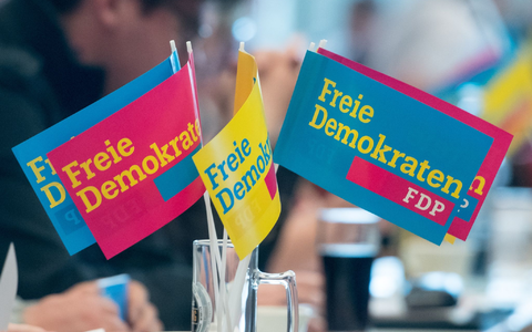 Die FDP-Mitgliederbefragung war Mitte des Monats gestartet. - Foto: picture alliance / Armin Weigel/dpa
