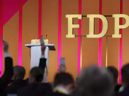 Abstimmung auf einem FDP-Parteitag (Archiv) - Foto: über dts Nachrichtenagentur
