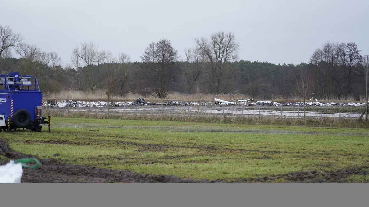 FW Flotwedel: 14. Lagemeldung zur Hochwasserlage in der Samtgemeinde Flotwedel - Foto: presseportal.de