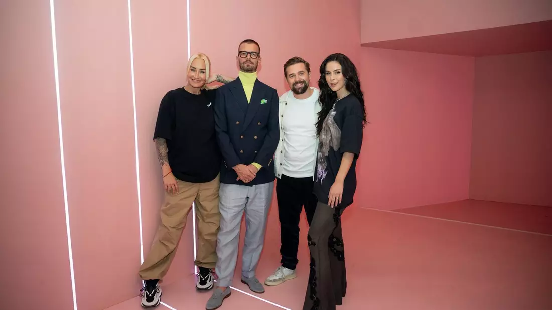 Sarah Connor Joko Winterscheidt Klaas Heufer-Umlauf Lena Meyer-Landrut Wer stiehlt mir die Show? - Bild: ProSieben/Florida TV/ Julian Mathieu, presseportal.de