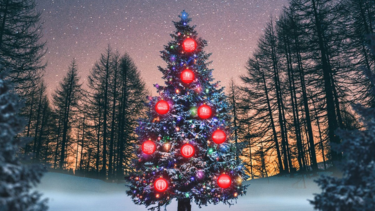 Der Kaufland Wunschbaum: 100.000 Euro für soziale Projekte - Foto: presseportal.de