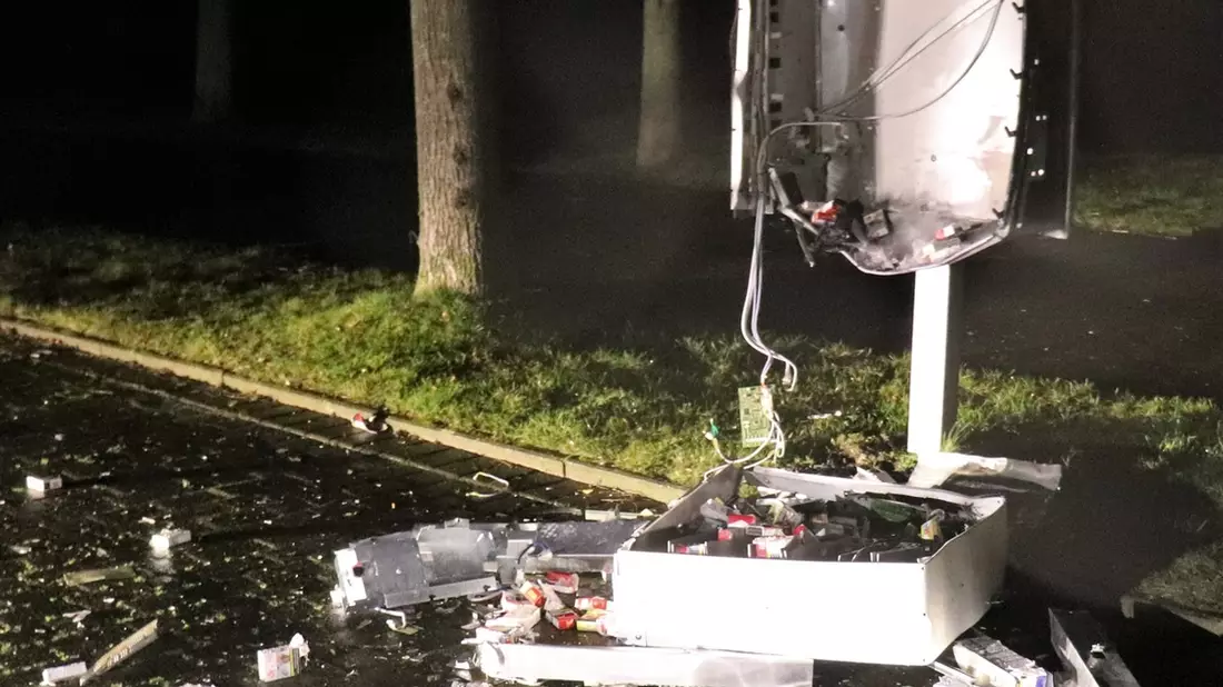 POL-HX: Zigarettenautomat gesprengt - Bild: presseportal.de