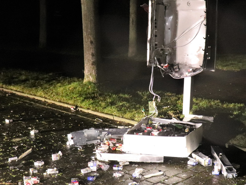 POL-HX: Zigarettenautomat gesprengt - Foto: presseportal.de