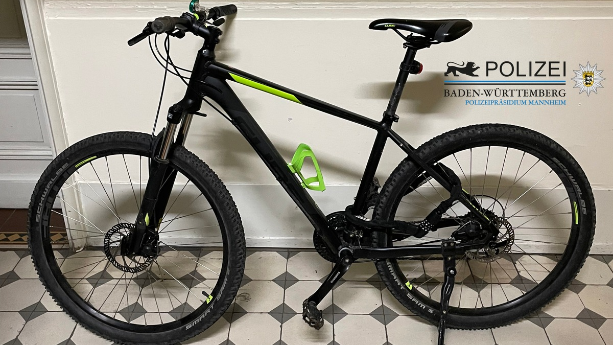 POL-MA: Heidelberg: Eigentümer nach Fahrraddiebstahl gesucht - Foto: presseportal.de