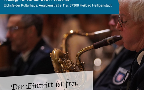LPI-NDH: Großes Benefiz-Neujahrskonzert mit dem Polizeiorchester Thüringen - Foto: presseportal.de