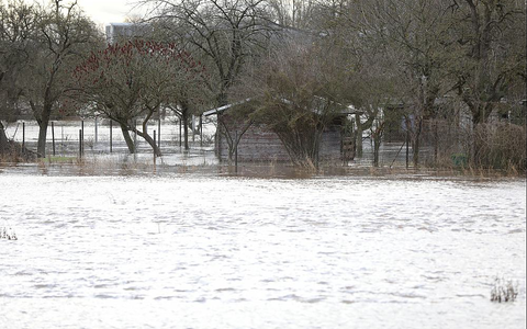 Hochwasserlage im Landkreis Mansfeld-Südharz am 03.01.2024 - Foto: über dts Nachrichtenagentur