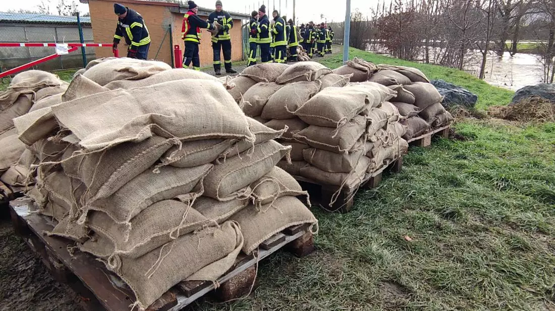 Hochwasserlage im Landkreis Mansfeld-Südharz am 03.01.2024 - Bild: über dts Nachrichtenagentur