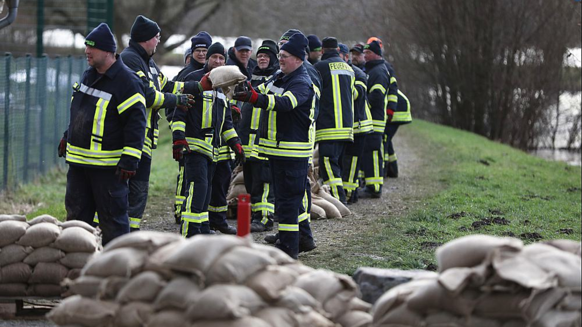 Hochwasserlage im Landkreis Mansfeld-Südharz am 03.01.2024 - Foto: über dts Nachrichtenagentur