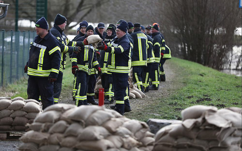 Hochwasserlage im Landkreis Mansfeld-Südharz am 03.01.2024 - Foto: über dts Nachrichtenagentur