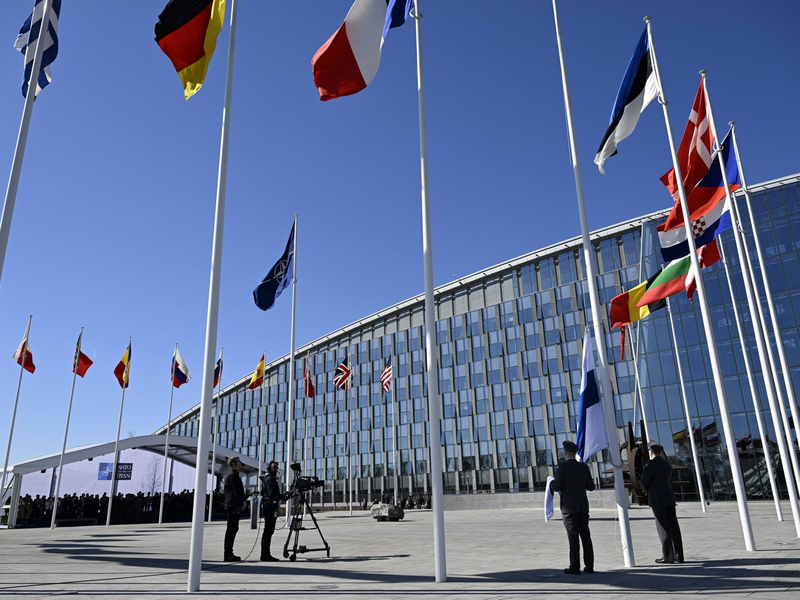 Das Nato will sich in der Luftverteidigung mit neuen Raketen besser aufstellen. - Foto: Emmi Korhonen/Lehtikuva/dpa