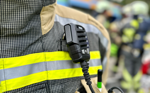 FW Hünxe: Umgestürzter Baum in Hünxe - Foto: presseportal.de