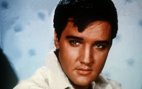 Elvis Presley live und in Farbe: Als Hologramm soll der «King of Rock 'n' Roll» bald in London auf der Bühne stehen. - Foto: UPI/dpa
