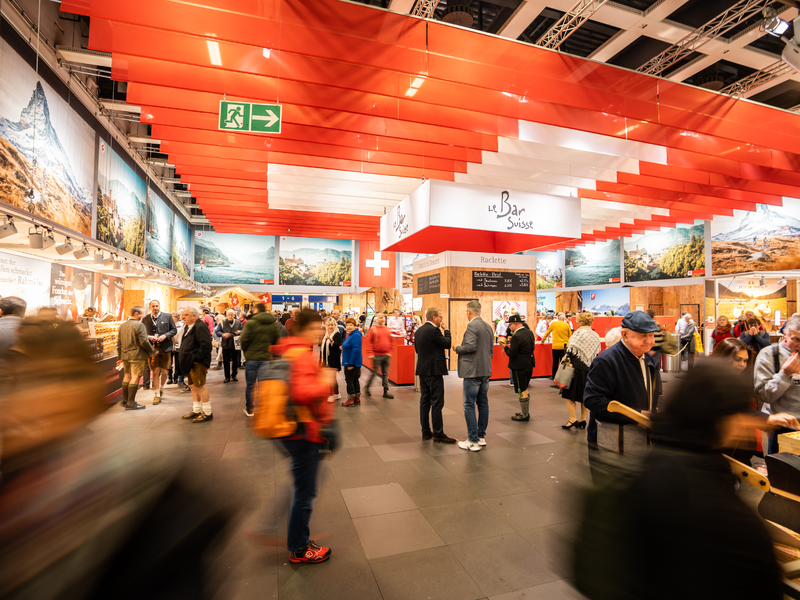 Schweizer Gemeinschaftsstand - Foto: AMS Agro Marketing Suisse über pressetext.de